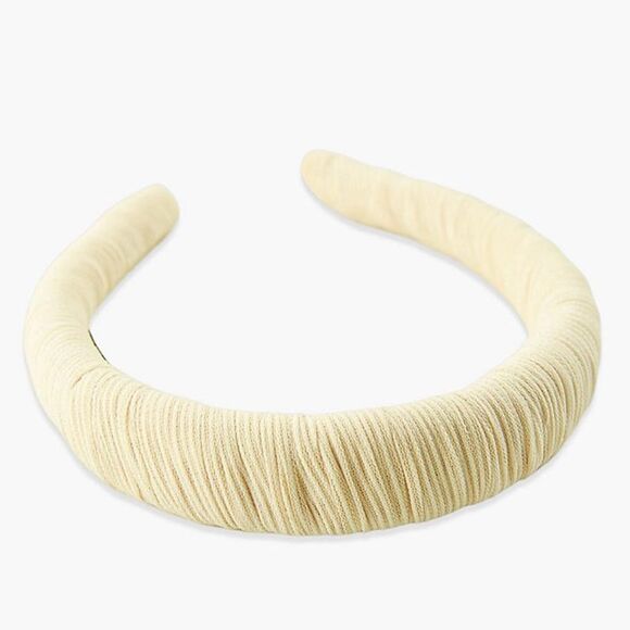 Madewell x We Are Chimmi Padded Cream Ivory Headband. One Size. OS. NEW. - Picture 1 of 7